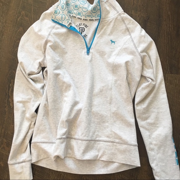 PINK Victoria’s Secret Quarter Zip - Picture 1 of 5